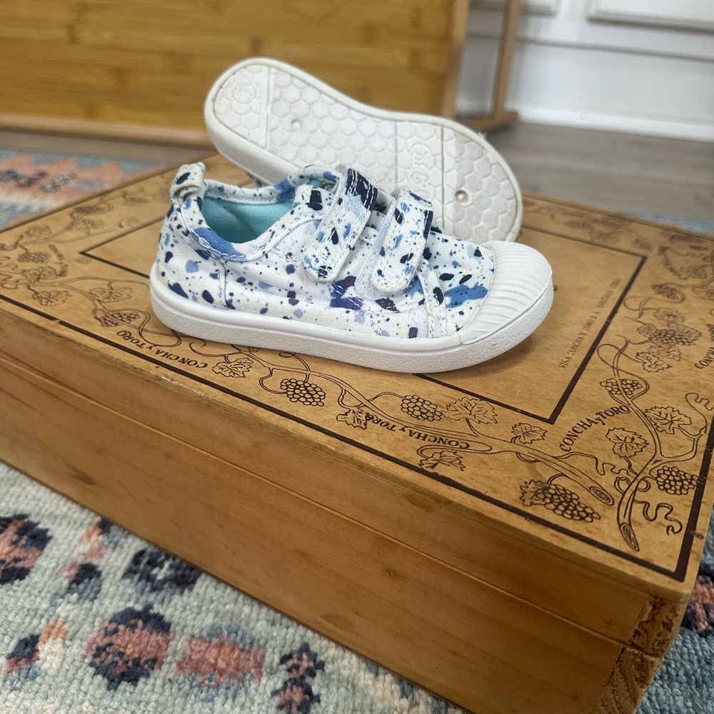Cat & Jack Toddler Parker Sneaker Blue Size Stylish Kids Sneakers - Blue White - Picture 6 of 13